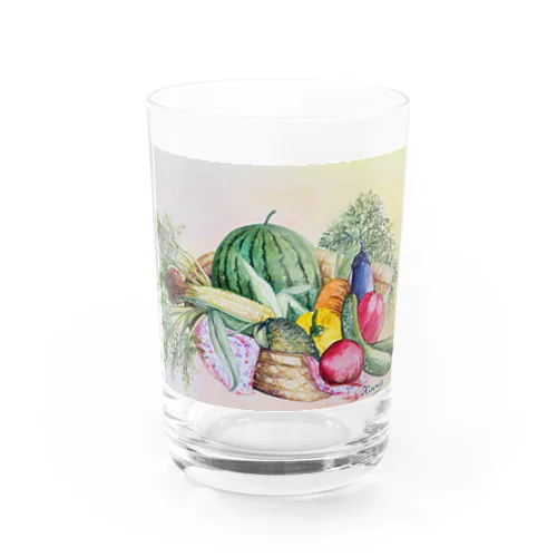 夏野菜 Water Glass