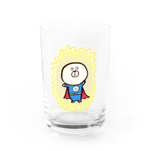 にゃざらしスーパーマン Water Glass