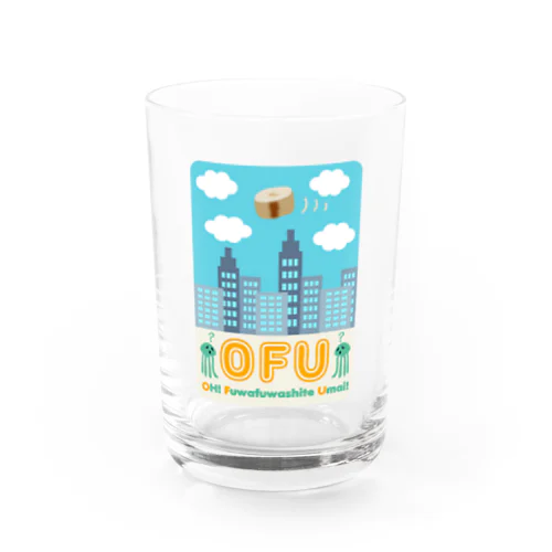 白昼のOFU(お麩) Water Glass