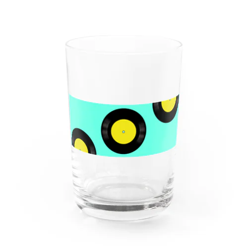 Vinyl Pattern Water Glass