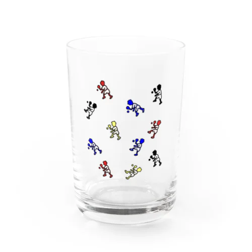 卓球めいいっぱい　卓球 Water Glass