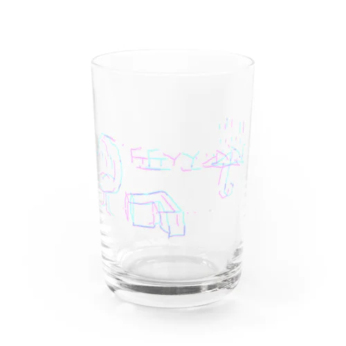 丘と（春） Water Glass