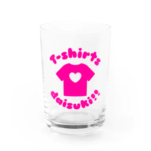 Tシャツだいすき!! Water Glass