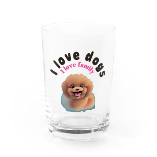 Toypoodles Water Glass