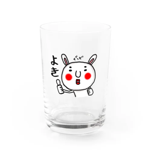 まろうさぎ Water Glass