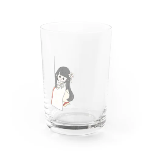 そっとじーこ（白無垢） Water Glass