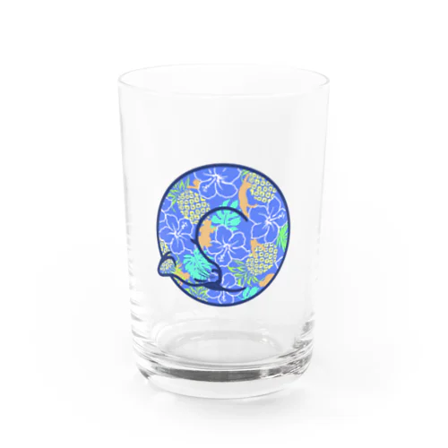 丸猫（アロハ） Water Glass