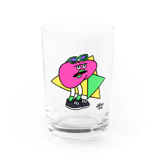 レトロポップ 肝のすけ Water Glass