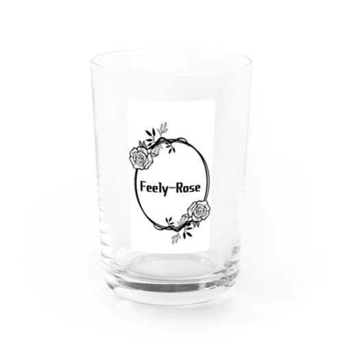 Feely-Rose  Water Glass