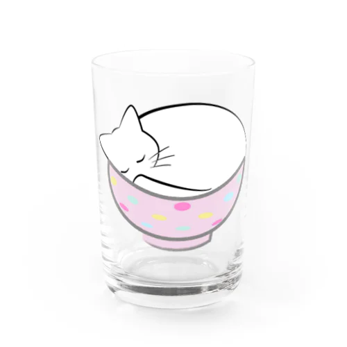 ねこ丼 Water Glass