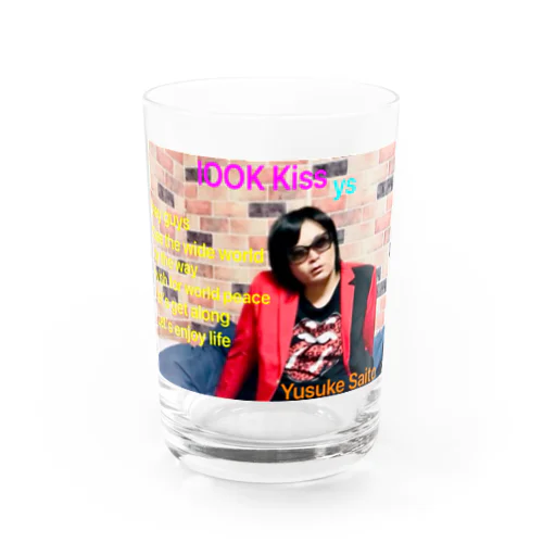 lOOK Kiss Water Glass
