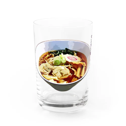 ワンタン麺_230429 Water Glass