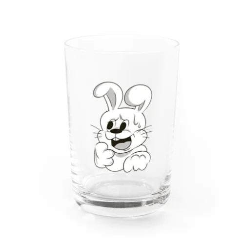 ドン引きウサギちゃん Water Glass