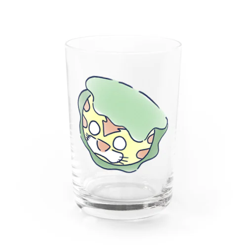 とらのかしわもち🐯 Water Glass