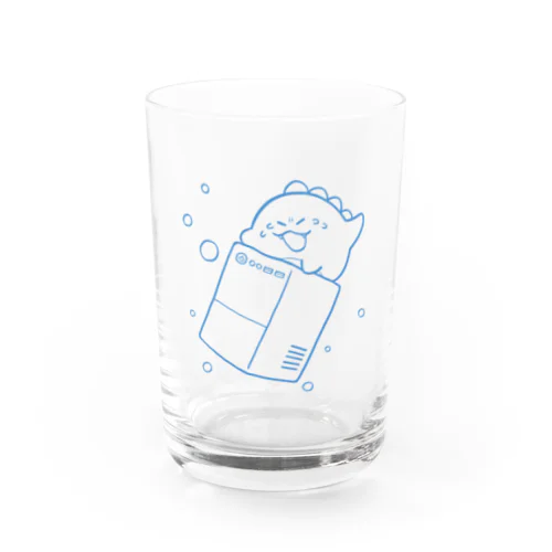 水没ザウルス Water Glass