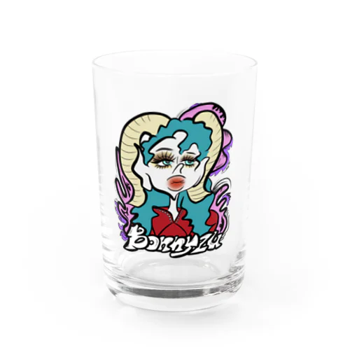 Bonnyzu_girl_001 Water Glass