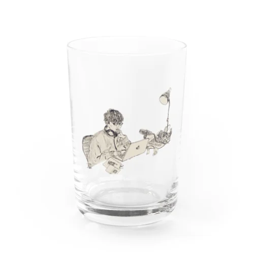 考える人 Water Glass