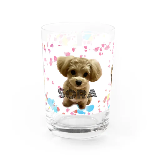 【イラスト】そらくん Water Glass