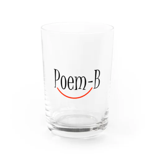 Poem-B Water Glass