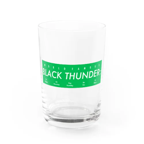 BLACK THUNDER Water Glass