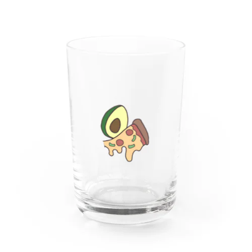 ピザとアボカドグッズ Water Glass