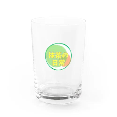 抹茶の日常グラス Water Glass