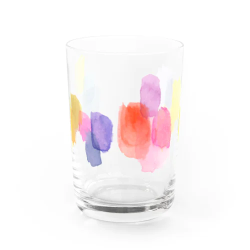 水彩ペイント・カラフルその2 Water Glass