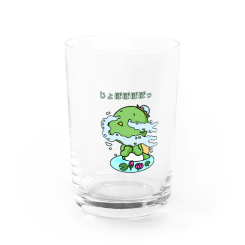 あてぇはカッパ Water Glass