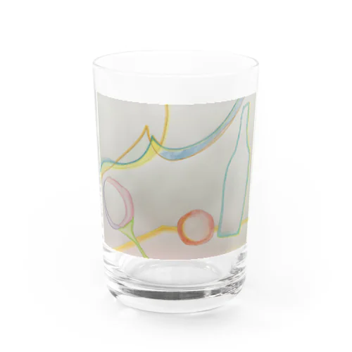 花つぼみ　まあるい Water Glass