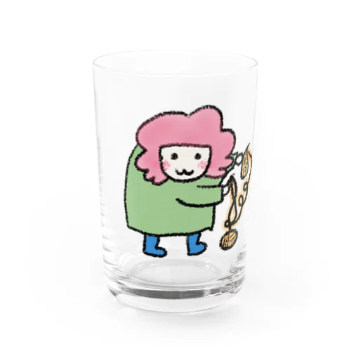 はねぽん Water Glass