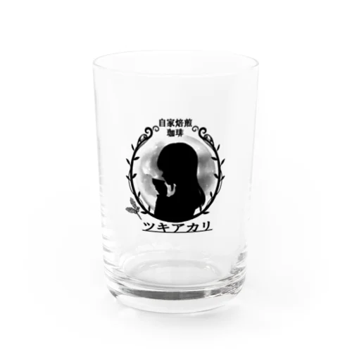 自家焙煎珈琲ツキアカリ　オリジナルグッズ Water Glass