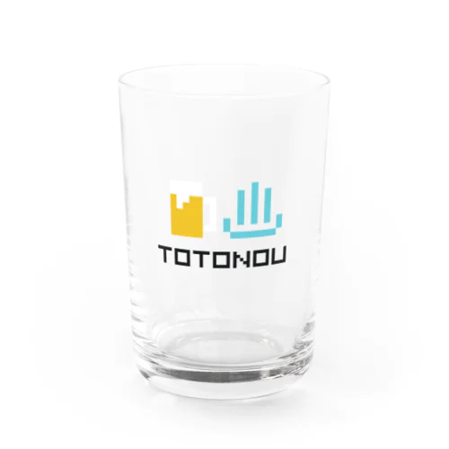 ビールとサウナでととのう(泡ホワイトver) Water Glass