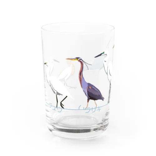 集団サギ(ドリンクウェア用) Water Glass