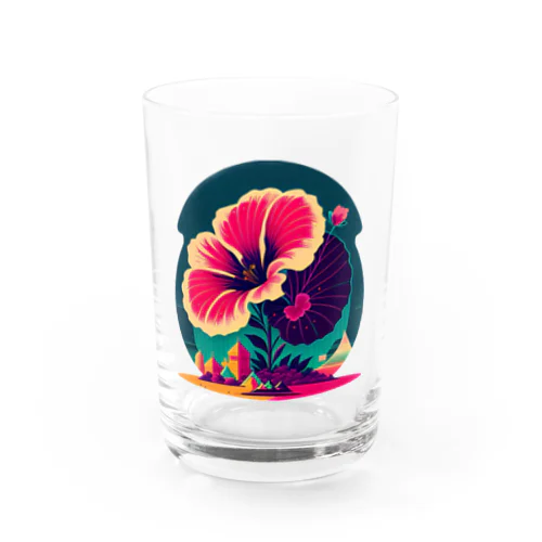 ハイビスカス🌺 Water Glass