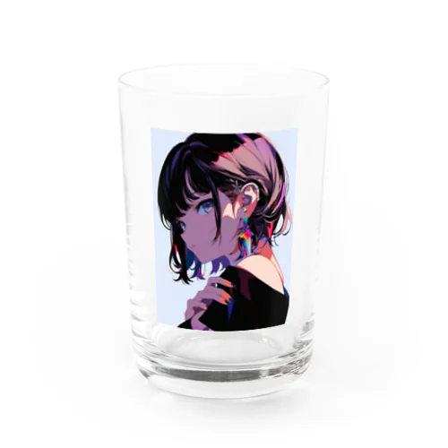 beautiful girl Water Glass