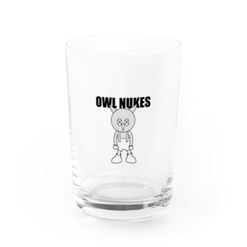 OWL NUKES  Water Glass