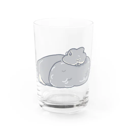 うさぎのとめお　「あたしよ」 Water Glass