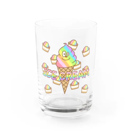 アイスクリーム-YAN Water Glass