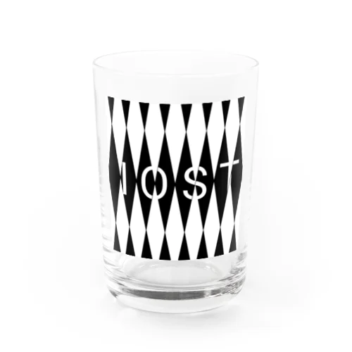 IOSTバーサスデザイン(白黒シリーズ) Water Glass