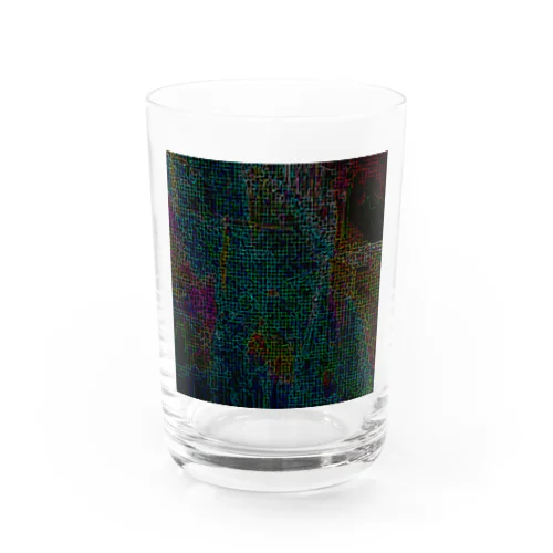 サイバーな都市の地図 Water Glass