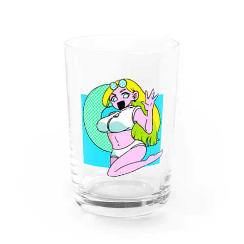 夏のお姉さん Water Glass