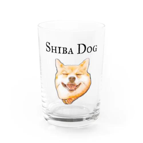 柴犬tee Water Glass