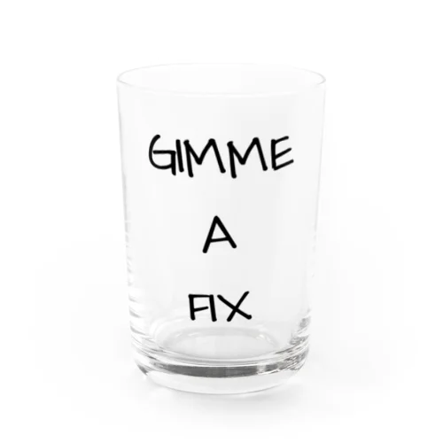 シド・ヴィシャス　GIMME A FIX グラス