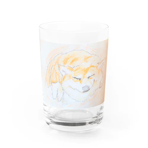 柴犬 Water Glass