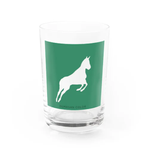 OUMASAN COLOR - green Water Glass