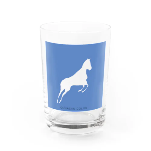 OUMASAN  COLOR - blue グラス