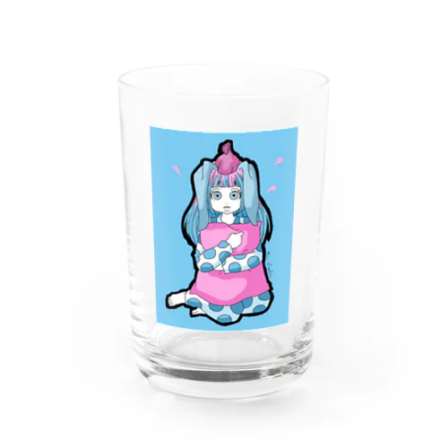 弱っているときは寂しいうさぎ Water Glass