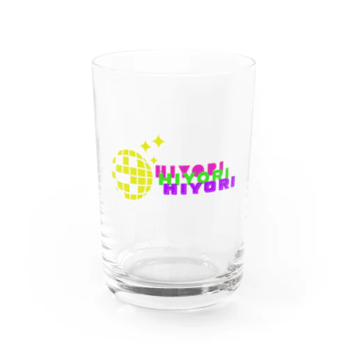 日和とミラーボール Water Glass