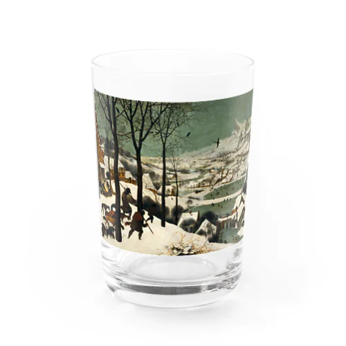 雪中の狩人 / The Hunters in the Snow Water Glass