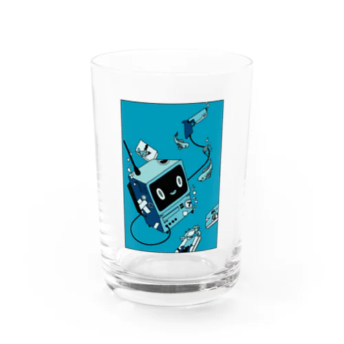 popopo 7th-Anniversary グラス Water Glass